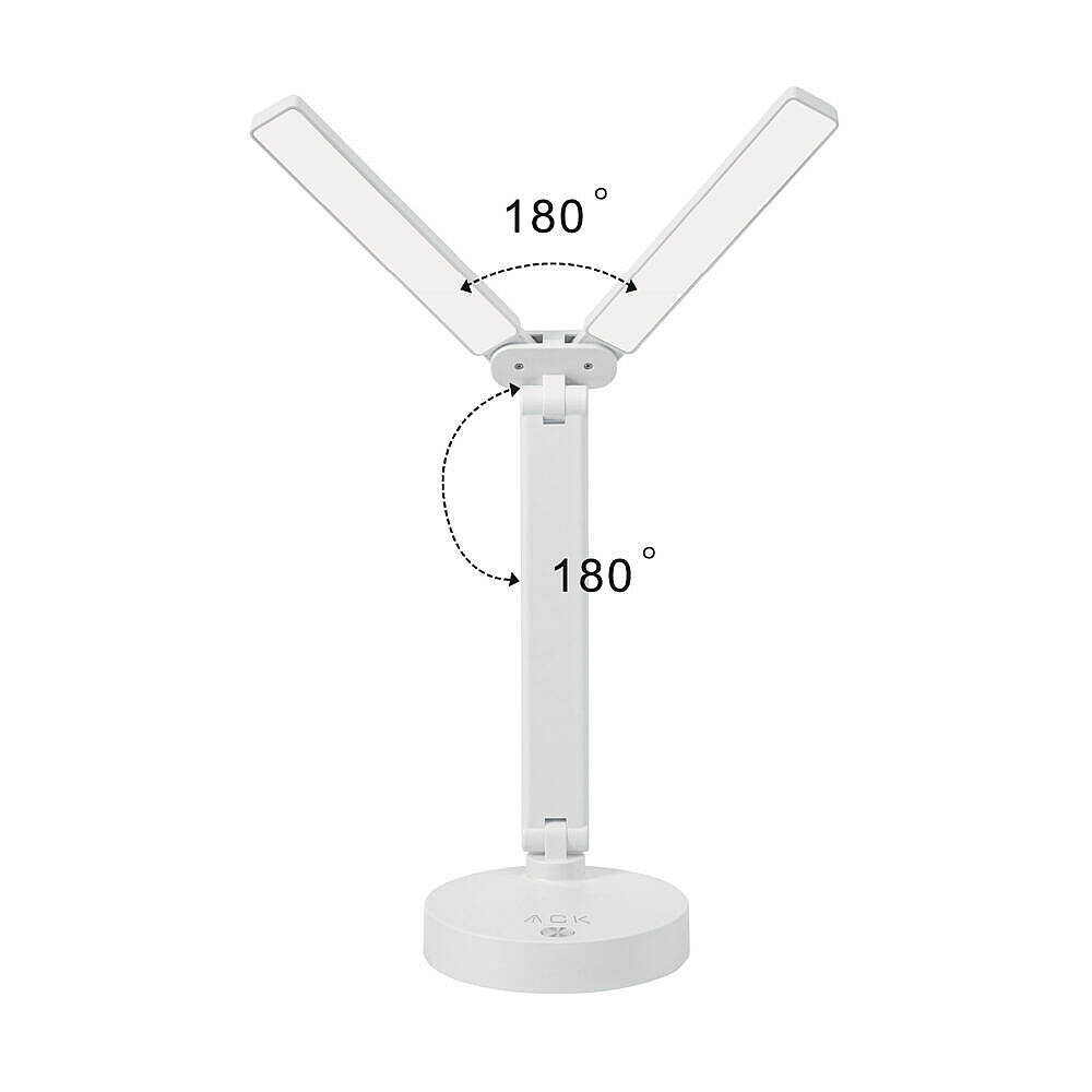ACK 360° Döner Esnek Boyunlu LED Dokunmatik Masa Lambası (440lm) AF11-10018 - 5