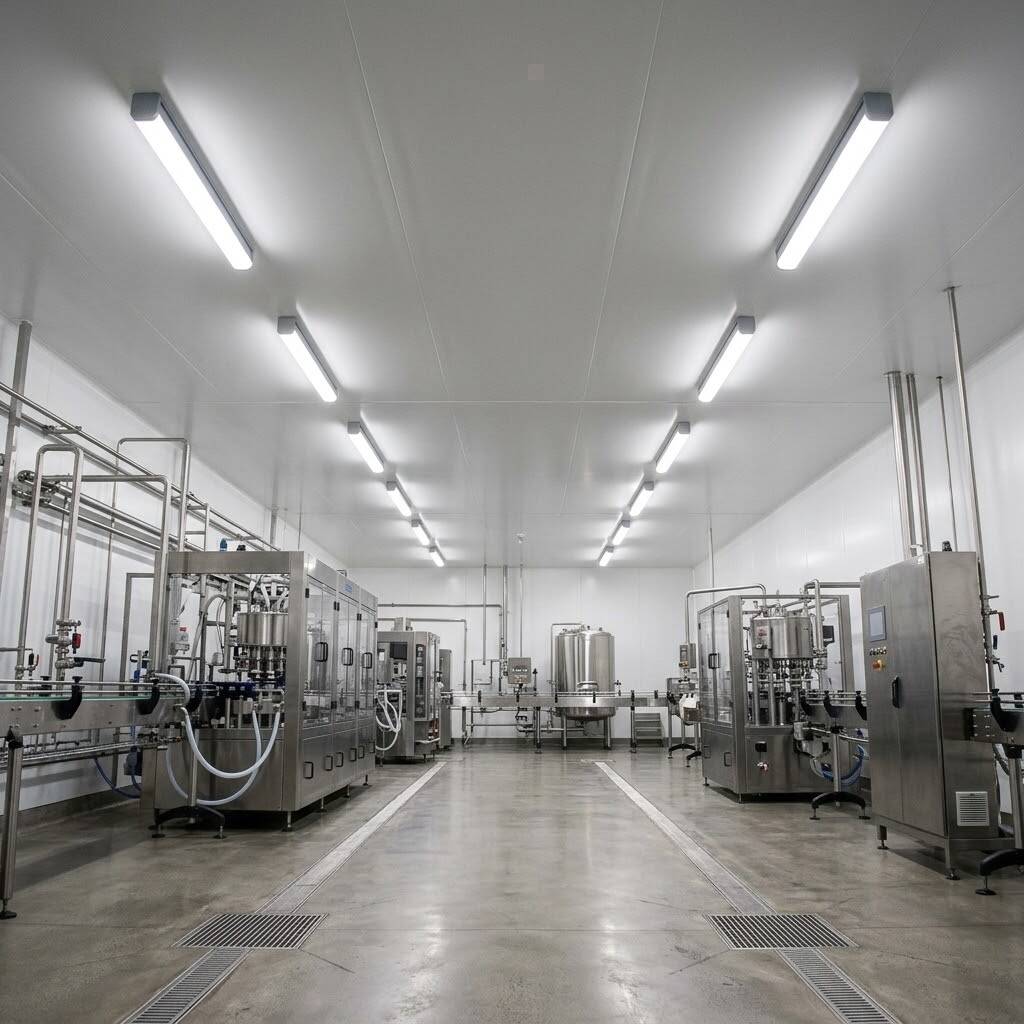 ACK 36W 1210mm 4000K Ilık Beyaz LED Bant Etanj Armatürü (Acil Durum Kitli) AT03-21210 - 2