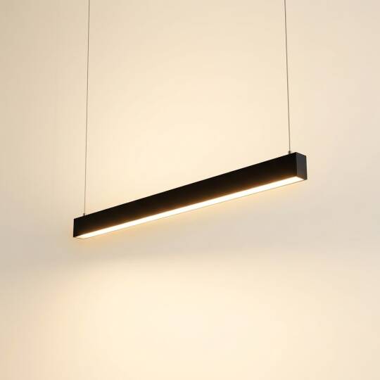 ACK 36W 3000K Günışığı 40x60x1010 mm Sıva Üstü / Sarkıt Linear (Lineer) Armatür Siyah Kasa AL01-22901 - 3