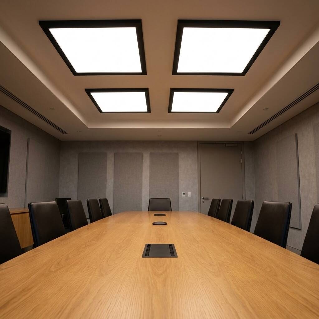 ACK 36W 3000K Günışığı Clip-in Sıva Altı Led Panel (600x600 Siyah Kasa) AP21-36601 - 2