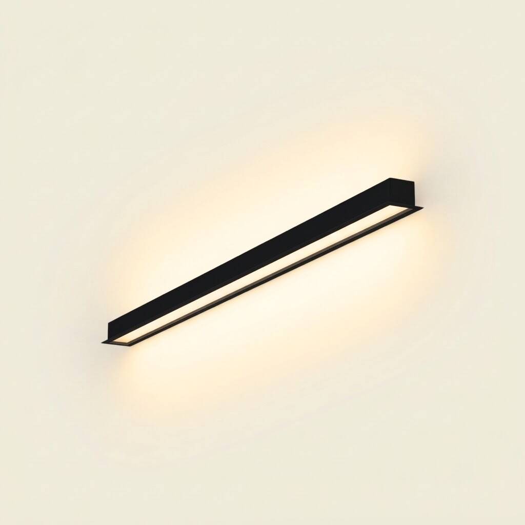 ACK 36W 3000K Günışığı G:72.10 x L:1010 mm Sıva Altı (Gömme) Linear (Lineer) Armatür Siyah Kasa AL03-22901 - 3