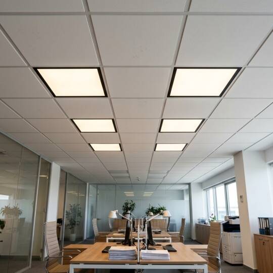 ACK 36W 3000K Günışığı Sıva Altı Led Panel (600x600 Siyah Kasa) AP20-36601 - 2