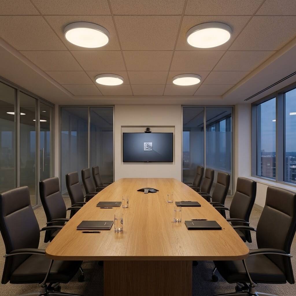 ACK 36W 3000K Günışığı Sıva Üstü Yuvarlak Led Panel (Ø225 mm Beyaz Kasa) AP05-03600 - 2