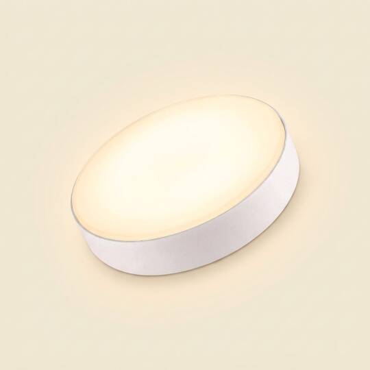 ACK 36W 3000K Günışığı Sıva Üstü Yuvarlak Led Panel (Ø225 mm Beyaz Kasa) AP05-03600 - 3