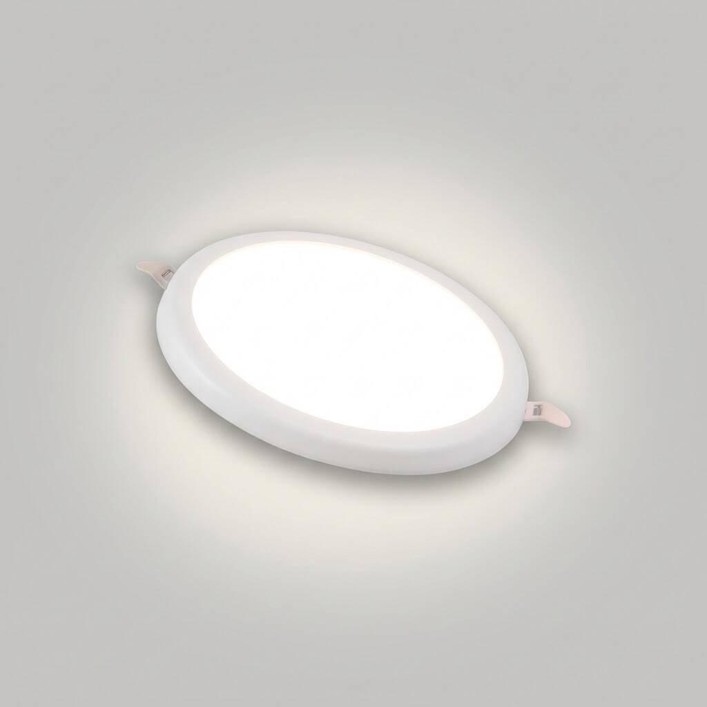 ACK 36W 4000K Ilık Beyaz 3850lm Sıva Üstü Çerçevesiz Led Panel (Ø225 mm Beyaz Kasa) AP11-03610 - 3