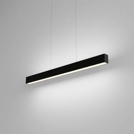 ACK 36W 4000K Ilık Beyaz 40x60x1010 mm Sıva Üstü / Sarkıt Linear (Lineer) Armatür Siyah Kasa AL01-22911 - 3
