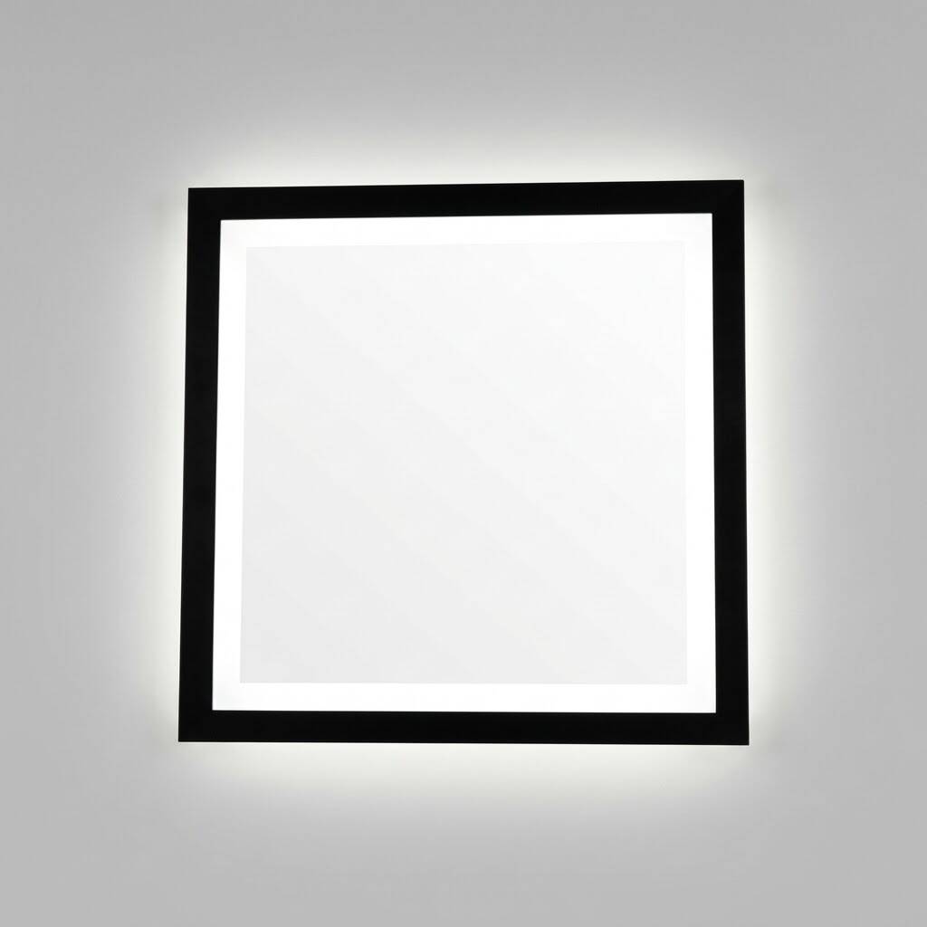 ACK 36W 4000K Ilık Beyaz Clip-in Sıva Altı Led Panel (600x600 Siyah Kasa) AP21-36611 - 3