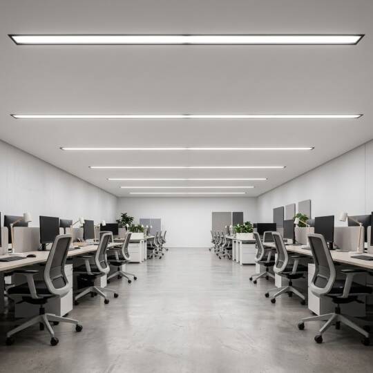 ACK 36W 4000K Ilık Beyaz G:72.10 x L:1010 mm Sıva Altı (Gömme) Linear (Lineer) Armatür Beyaz Kasa AL03-22910 - 2