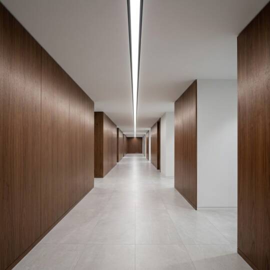 ACK 36W 4000K Ilık Beyaz G:72.10 x L:1010 mm Sıva Altı (Gömme) Linear (Lineer) Armatür Siyah Kasa AL03-22911 - 2