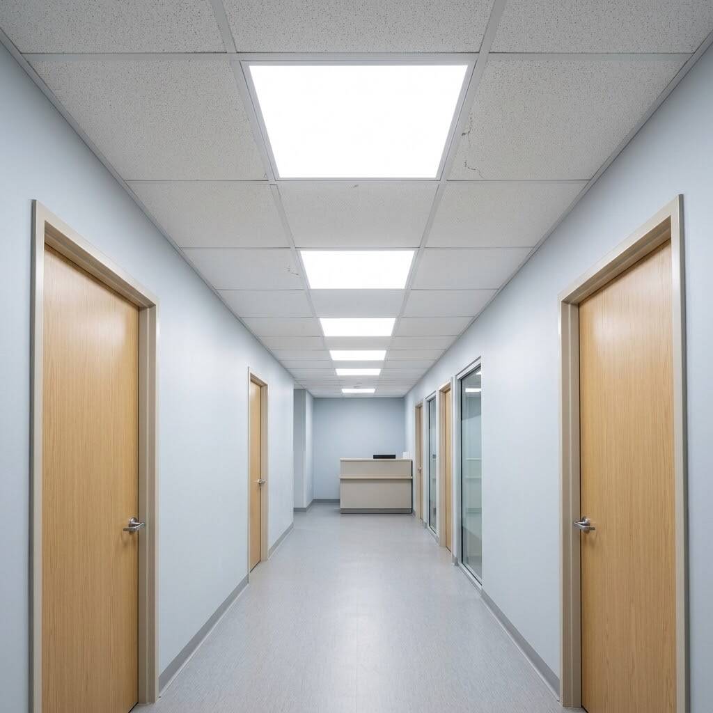 ACK 36W 4000K Ilık Beyaz Sıva Altı Led Panel (600x600 Beyaz Kasa) AP20-36610 - 2