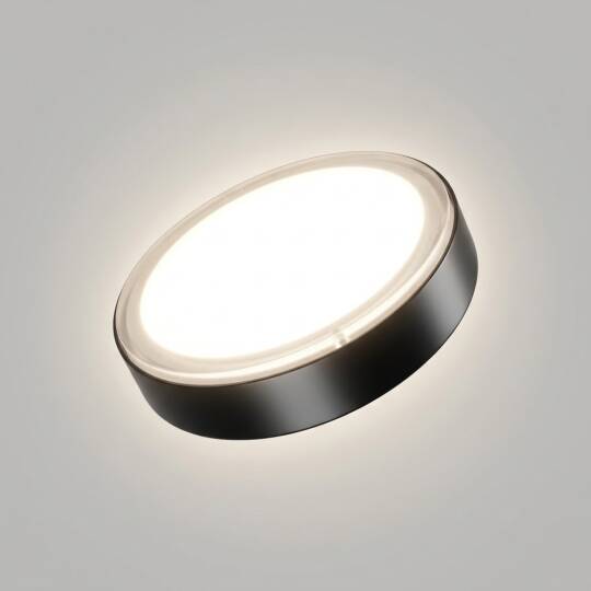 ACK 36W 4000K Ilık Beyaz Sıva Üstü Yuvarlak Led Panel (Ø225 mm Siyah Kasa) AP05-03611 - 3