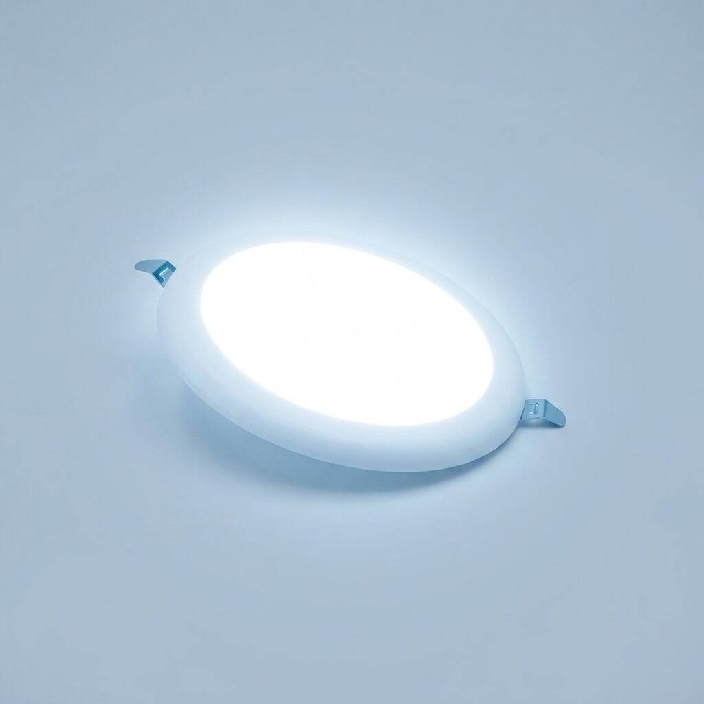 ACK 36W 6500K Beyaz 3850lm Sıva Altı Çerçevesiz Led Panel (Ø225 mm Beyaz Kasa) AP10-03630 - 3