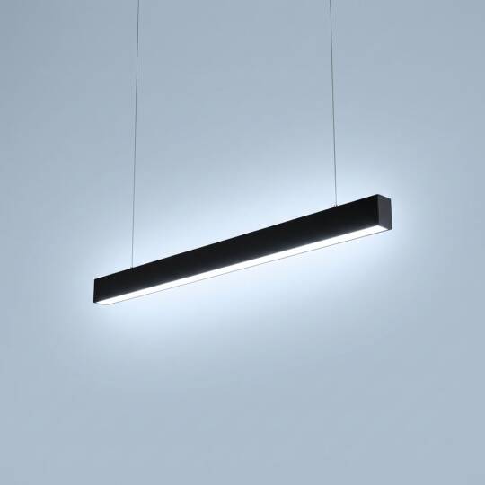 ACK 36W 6500K Beyaz 40x60x1010 mm Sıva Üstü / Sarkıt Linear (Lineer) Armatür Siyah Kasa AL01-22931 - 3