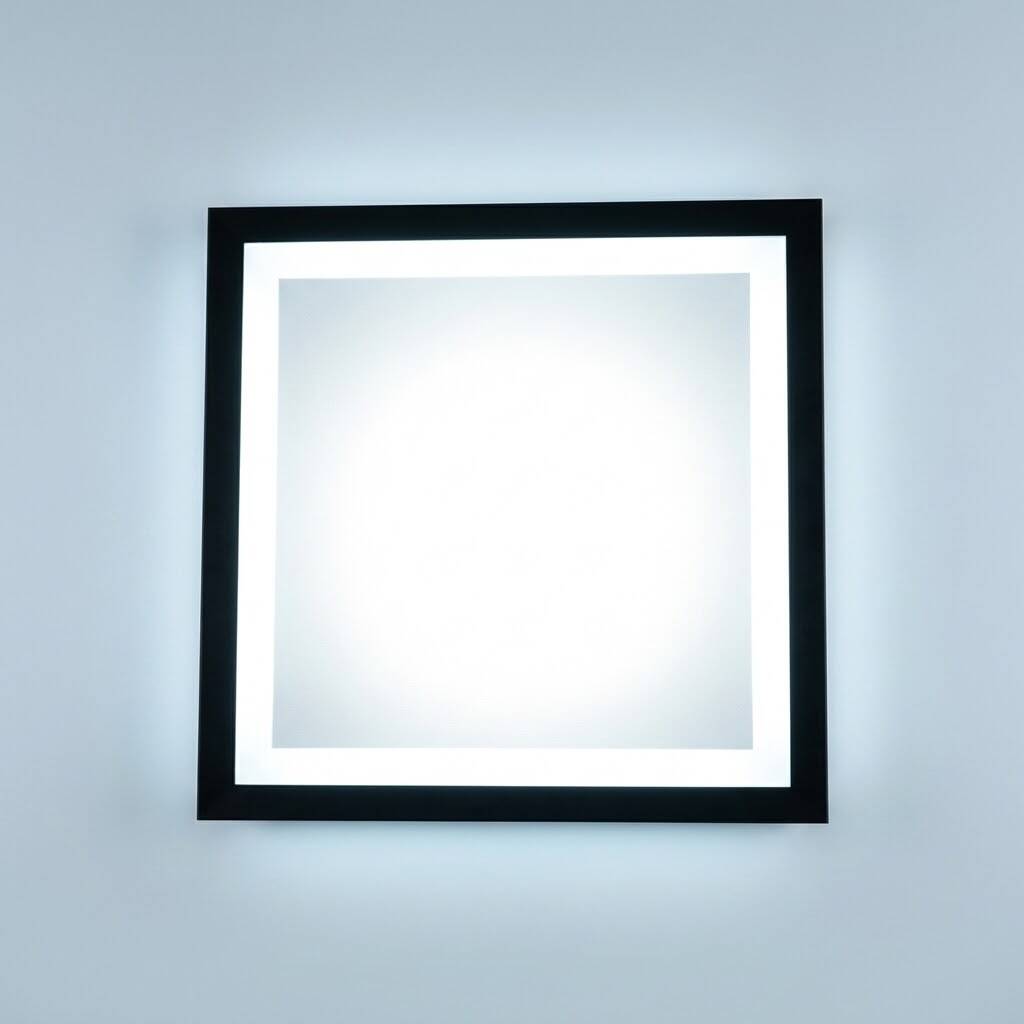 ACK 36W 6500K Beyaz Clip-in Sıva Altı Led Panel (600x600 Siyah Kasa) AP21-36631 - 3