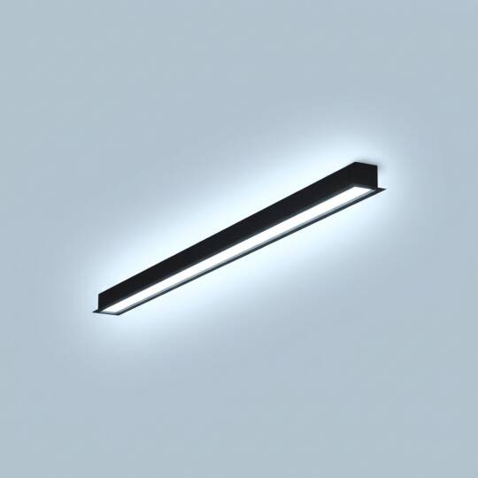 ACK 36W 6500K Beyaz G:72.10 x L:1010 mm Sıva Altı (Gömme) Linear (Lineer) Armatür Siyah Kasa AL03-22931 - 3