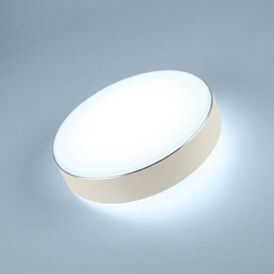 ACK 36W 6500K Beyaz Sıva Üstü Yuvarlak Led Panel (Ø225 mm Beyaz Kasa) AP05-03630 - 3