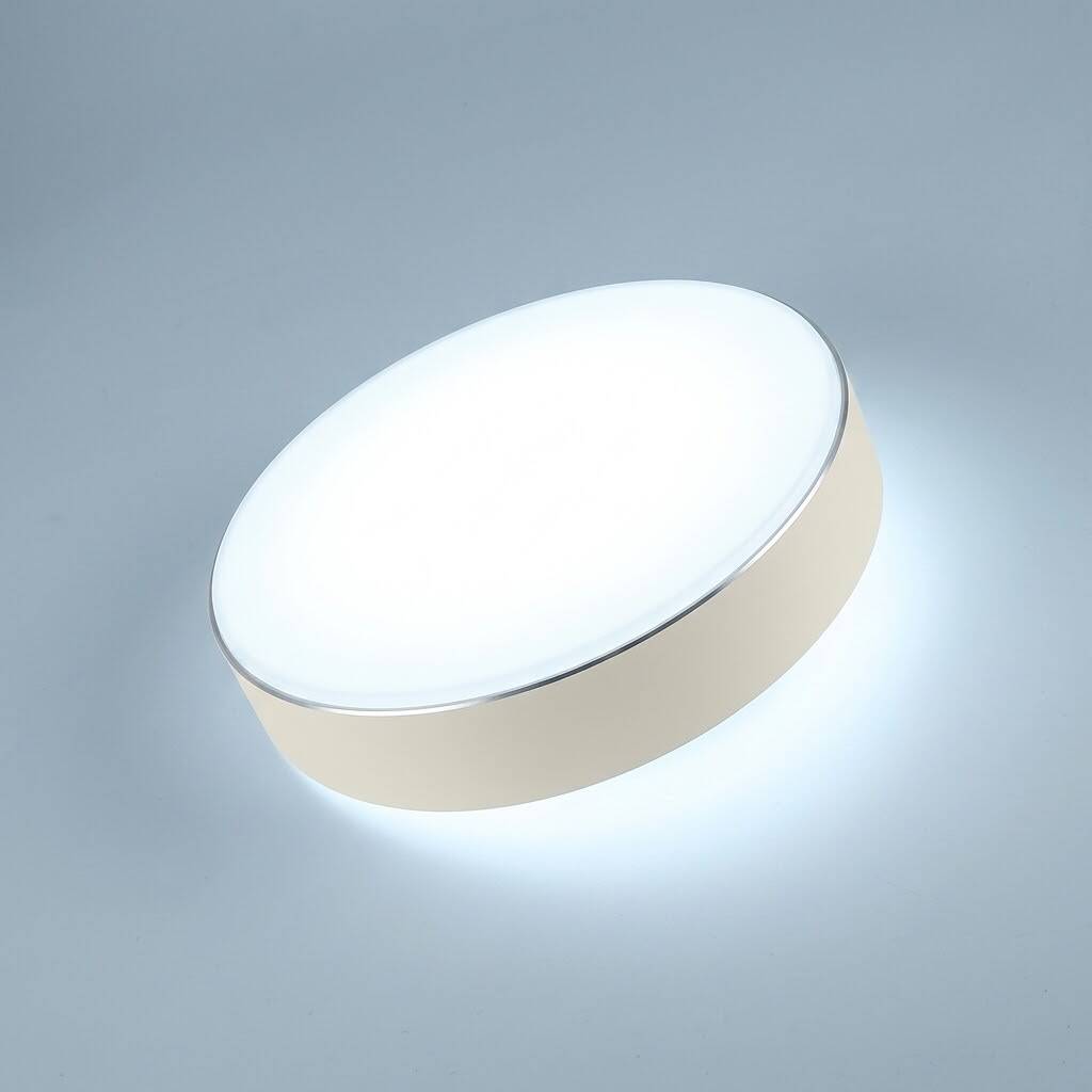 ACK 36W 6500K Beyaz Sıva Üstü Yuvarlak Led Panel (Ø225 mm Beyaz Kasa) AP05-03630 - 3