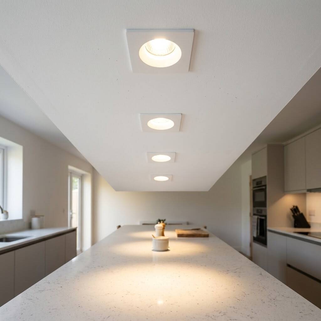 ACK 3W 3000K Günışığı 210lm Sıva Altı Mini Kare Led Spot (Beyaz Kasa) AH07-01700 - 2