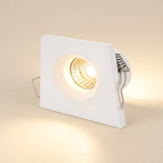 ACK 3W 3000K Günışığı 210lm Sıva Altı Mini Kare Led Spot (Beyaz Kasa) AH07-01700 - 3