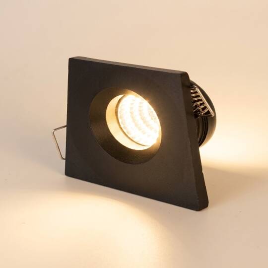 ACK 3W 3000K Günışığı 210lm Sıva Altı Mini Kare Led Spot (Siyah Kasa) AH07-01701 - 3