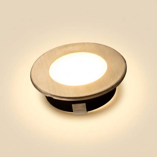 ACK 3W 3000K Günışığı 210lm Sıva Altı Mini Yuvarlak Led Spot (Saten Kasa) AH07-01204 - 3