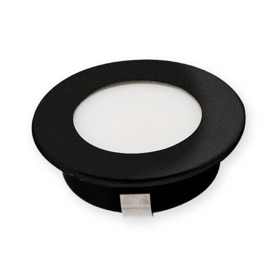 ACK 3W 3000K Günışığı 210lm Sıva Altı Mini Yuvarlak Led Spot (Siyah Kasa) AH07-01231
