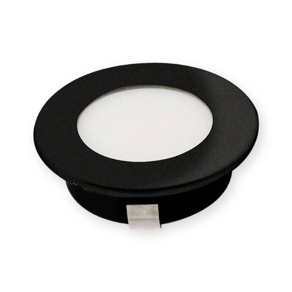 ACK 3W 3000K Günışığı 210lm Sıva Altı Mini Yuvarlak Led Spot (Siyah Kasa) AH07-01231 - 1