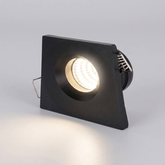 ACK 3W 4000K Ilık Beyaz 210lm Sıva Altı Mini Kare Led Spot (Siyah Kasa) AH07-01711 - 3