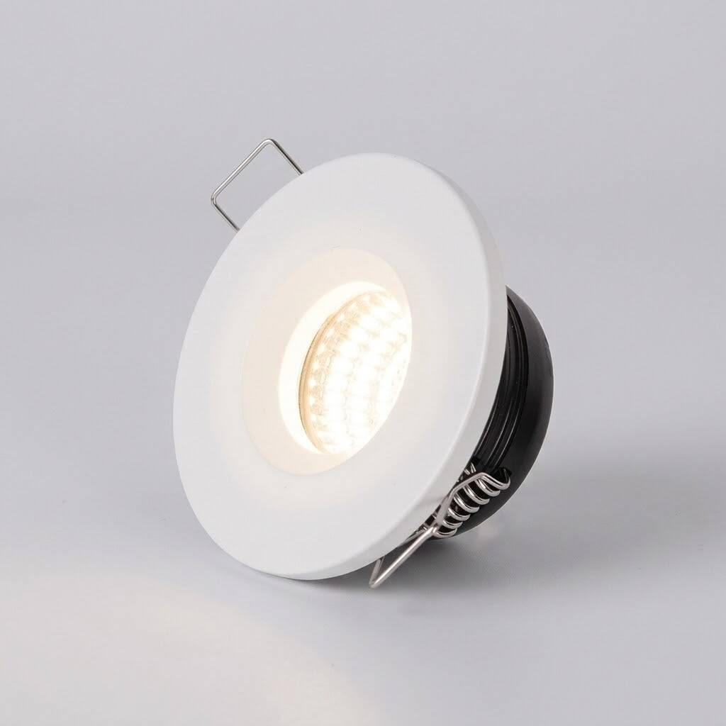 ACK 3W 4000K Ilık Beyaz 210lm Sıva Altı Mini Yuvarlak Led Spot (Beyaz Kasa) AH06-00110 - 3