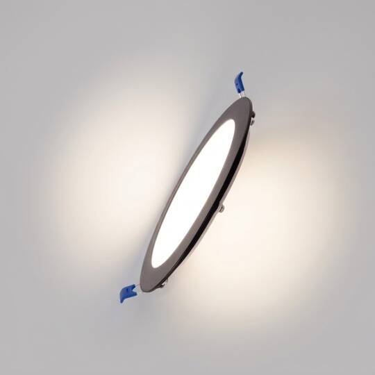 ACK 3W 4000K Ilık Beyaz 270lm Sıva Altı Yuvarlak Led Panel (Ø85 mm Siyah Kasa) AP01-00311 - 3