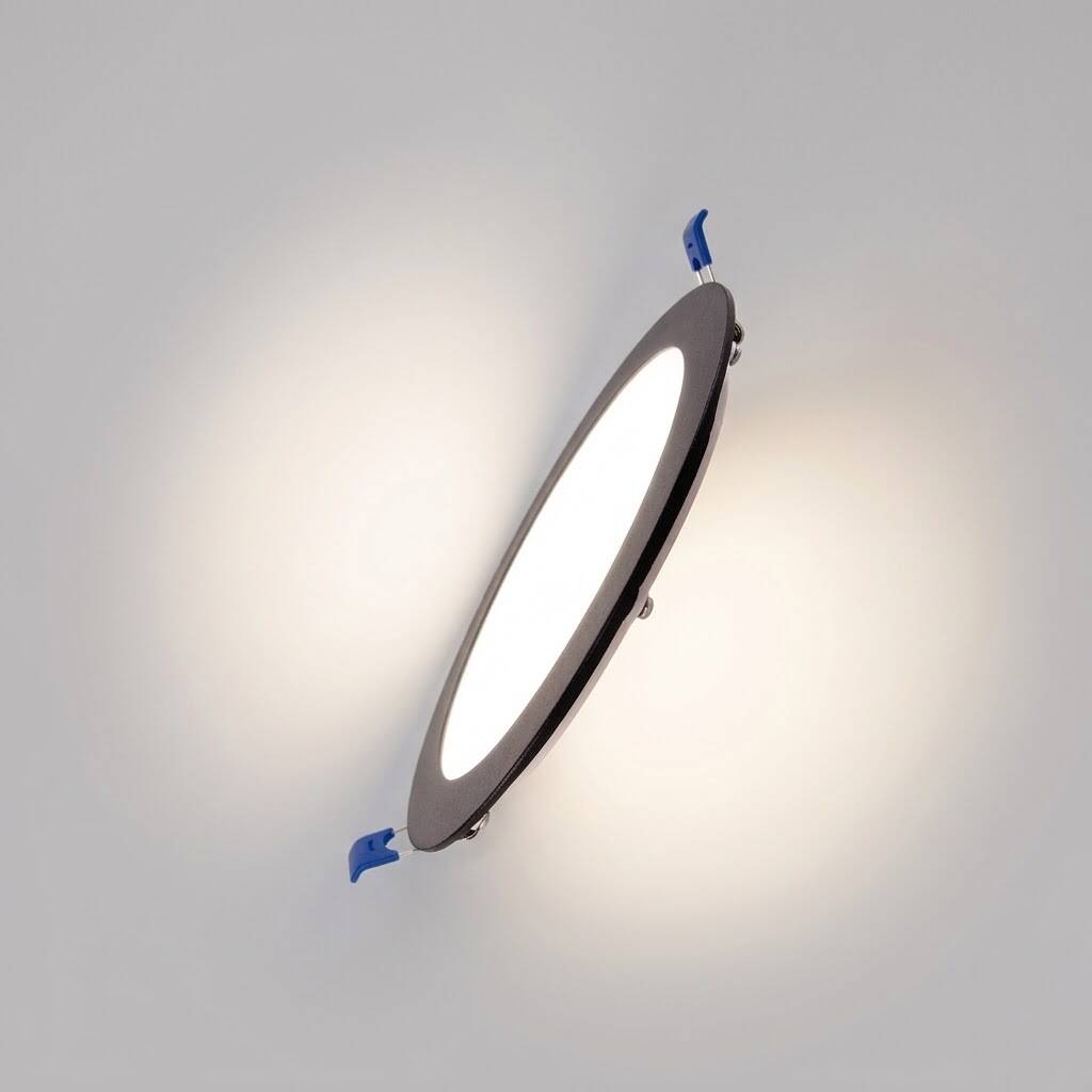 ACK 3W 4000K Ilık Beyaz 270lm Sıva Altı Yuvarlak Led Panel (Ø85 mm Siyah Kasa) AP01-00311 - 3