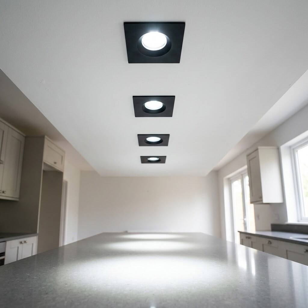 ACK 3W 6500K Beyaz 210lm Sıva Altı Mini Kare Led Spot (Siyah Kasa) AH07-01731 - 2