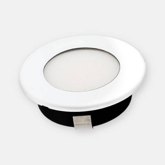 ACK 3W 6500K Beyaz 210lm Sıva Altı Mini Yuvarlak Led Spot (Beyaz Kasa) AH07-01201
