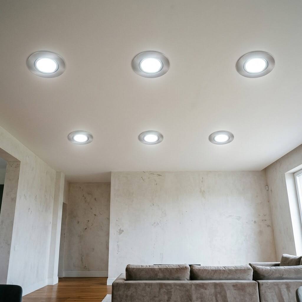 ACK 3W 6500K Beyaz 210lm Sıva Altı Mini Yuvarlak Led Spot (Saten Kasa) AH06-00334 - 2