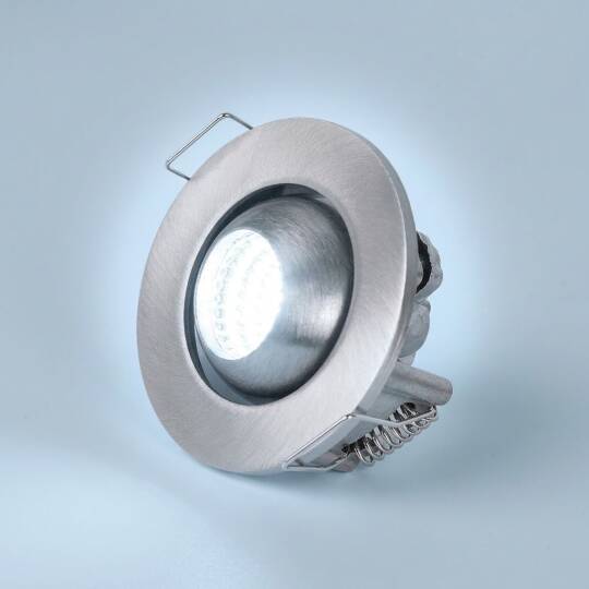ACK 3W 6500K Beyaz 210lm Sıva Altı Mini Yuvarlak Led Spot (Saten Kasa) AH06-00334 - 3