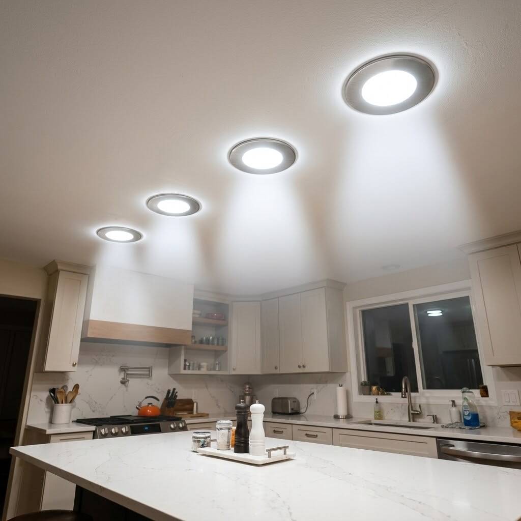 ACK 3W 6500K Beyaz 210lm Sıva Altı Mini Yuvarlak Led Spot (Saten Kasa) AH07-01234 - 2