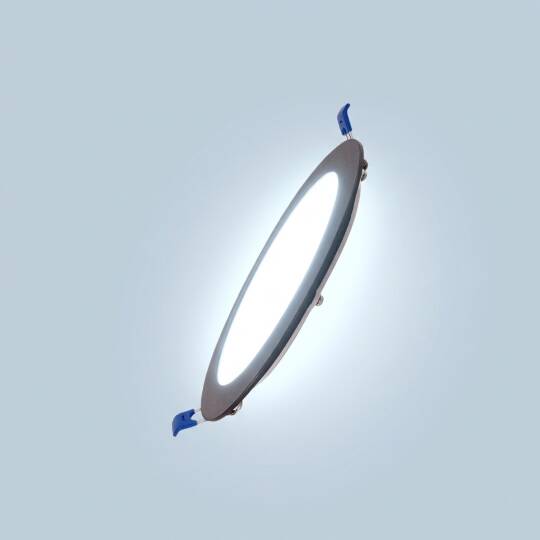 ACK 3W 6500K Beyaz 270lm Sıva Altı Yuvarlak Led Panel (Ø85 mm Siyah Kasa) AP01-00331 - 3