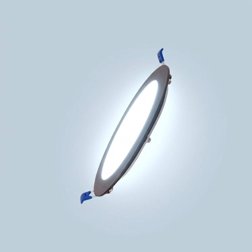 ACK 3W 6500K Beyaz 270lm Sıva Altı Yuvarlak Led Panel (Ø85 mm Siyah Kasa) AP01-00331 - 3