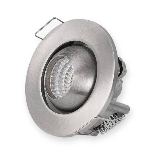 ACK 3W Yeşil Işık 210lm Sıva Altı Mini Yuvarlak Led Spot (Saten Kasa) AH06-00354