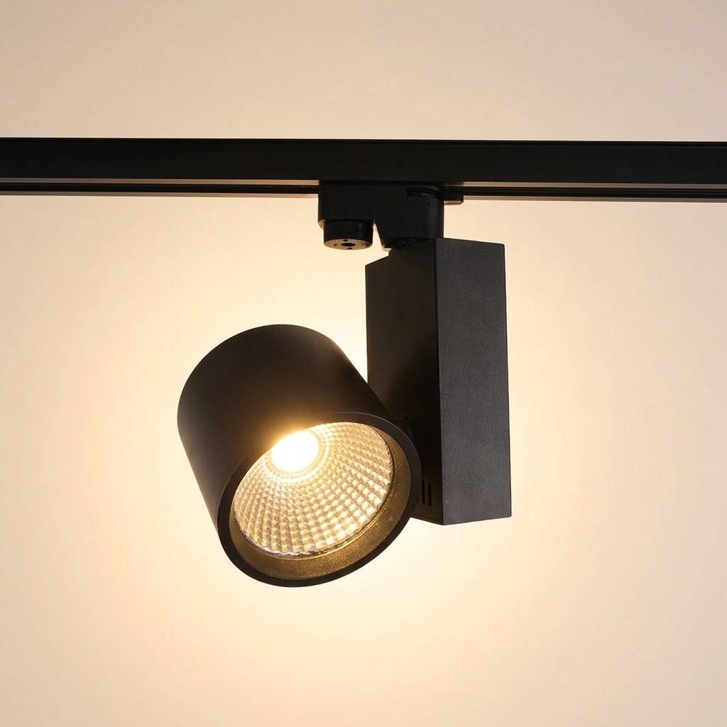 ACK 40W 3000K Günışığı LED Ray Armatürü Spot Lamba (Siyah Kasa) AD30-14701 - 3