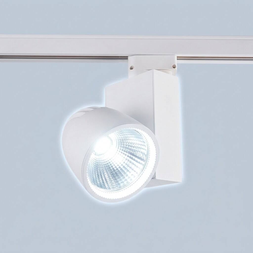 ACK 40W 6500K Beyaz LED Ray Armatürü Spot Lamba (Beyaz Kasa) AD30-14730 - 3