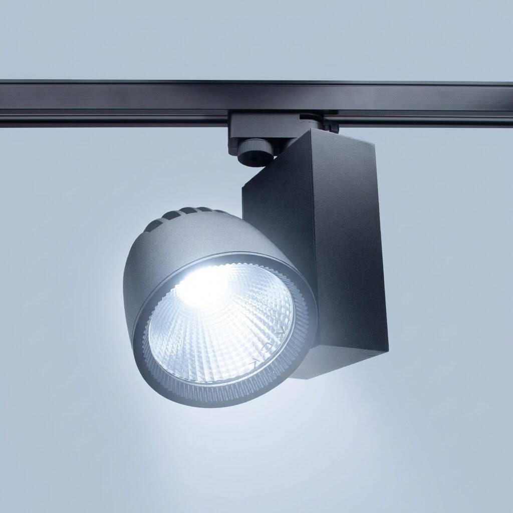 ACK 40W 6500K Beyaz LED Ray Armatürü Spot Lamba (Siyah Kasa) AD30-14931 - 3