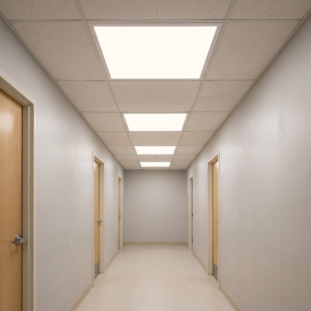 ACK 42W 3000K Günışığı Sıva Üstü Led Panel (600x600 Beyaz Kasa) AP04-46600 - 2