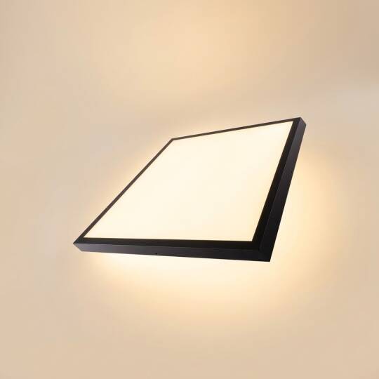 ACK 42W 3000K Günışığı Sıva Üstü Led Panel (600x600 Siyah Kasa) AP04-46601 - 3