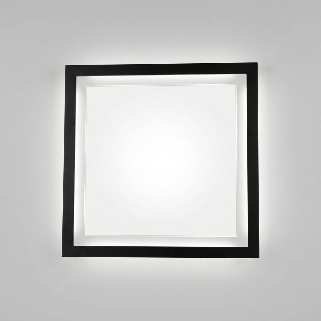 ACK 42W 4000K Ilık Beyaz Clip-in Sıva Altı Led Panel (600x600 Siyah Kasa) AP21-46611 - 3