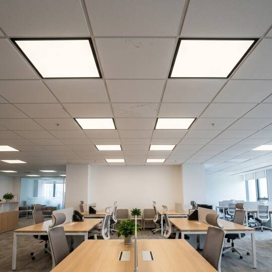 ACK 42W 4000K Ilık Beyaz Sıva Üstü Led Panel (600x600 Siyah Kasa) AP04-46611 - 2
