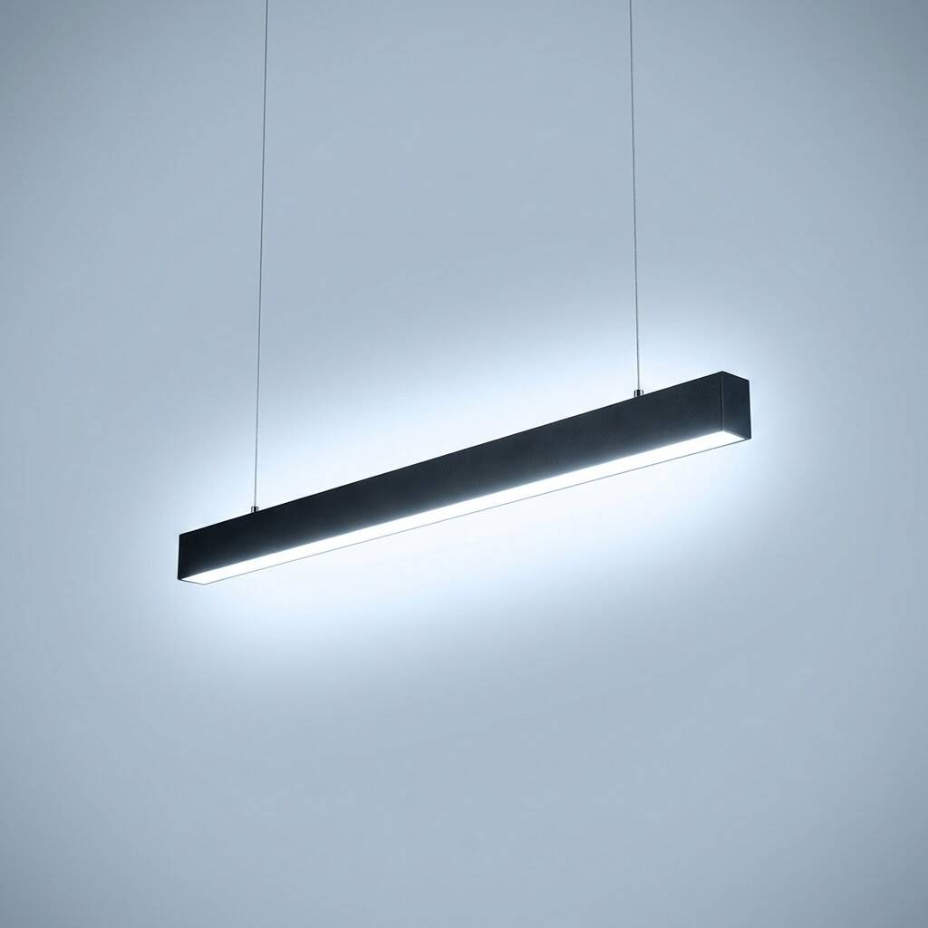 ACK 42W 6500K Beyaz 40x60x1210 mm Sıva Üstü / Sarkıt Linear (Lineer) Armatür Siyah Kasa AL01-22231 - 3
