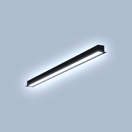 ACK 42W 6500K Beyaz G:72.10 x L:1210 mm Sıva Altı (Gömme) Linear (Lineer) Armatür Siyah Kasa AL03-22231 - 3
