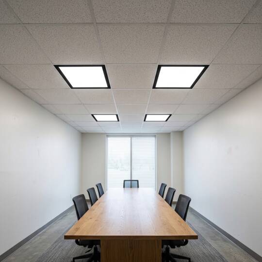 ACK 42W 6500K Beyaz Sıva Altı Led Panel (600x600 Siyah Kasa) AP20-46631 - 2