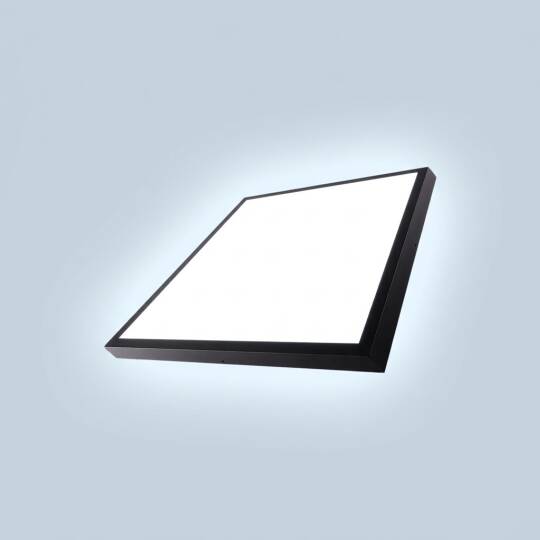 ACK 42W 6500K Beyaz Sıva Üstü Led Panel (600x600 Siyah Kasa) AP04-46631 - 3
